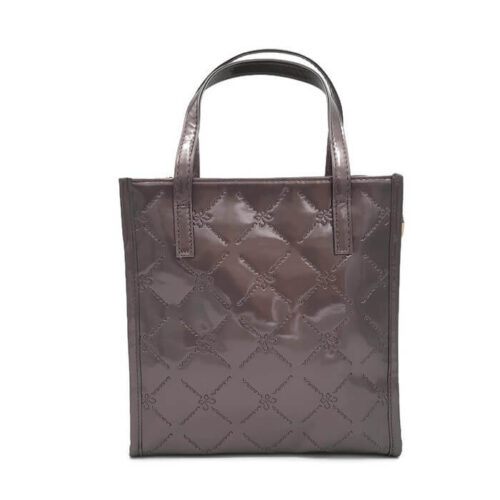 תיק מבריק silver LB4006